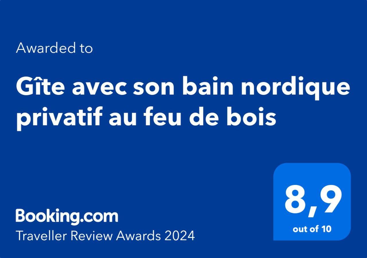 Avec Son Bain Nordique Privatif Au Feu De Bois *